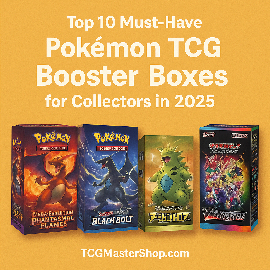 Top 10 Must-Have Pokémon TCG Booster Boxes for Collectors in 2025
