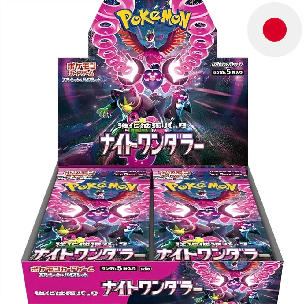 Pokemon TCG Night wanderer 30er Booster Box Japanese JP